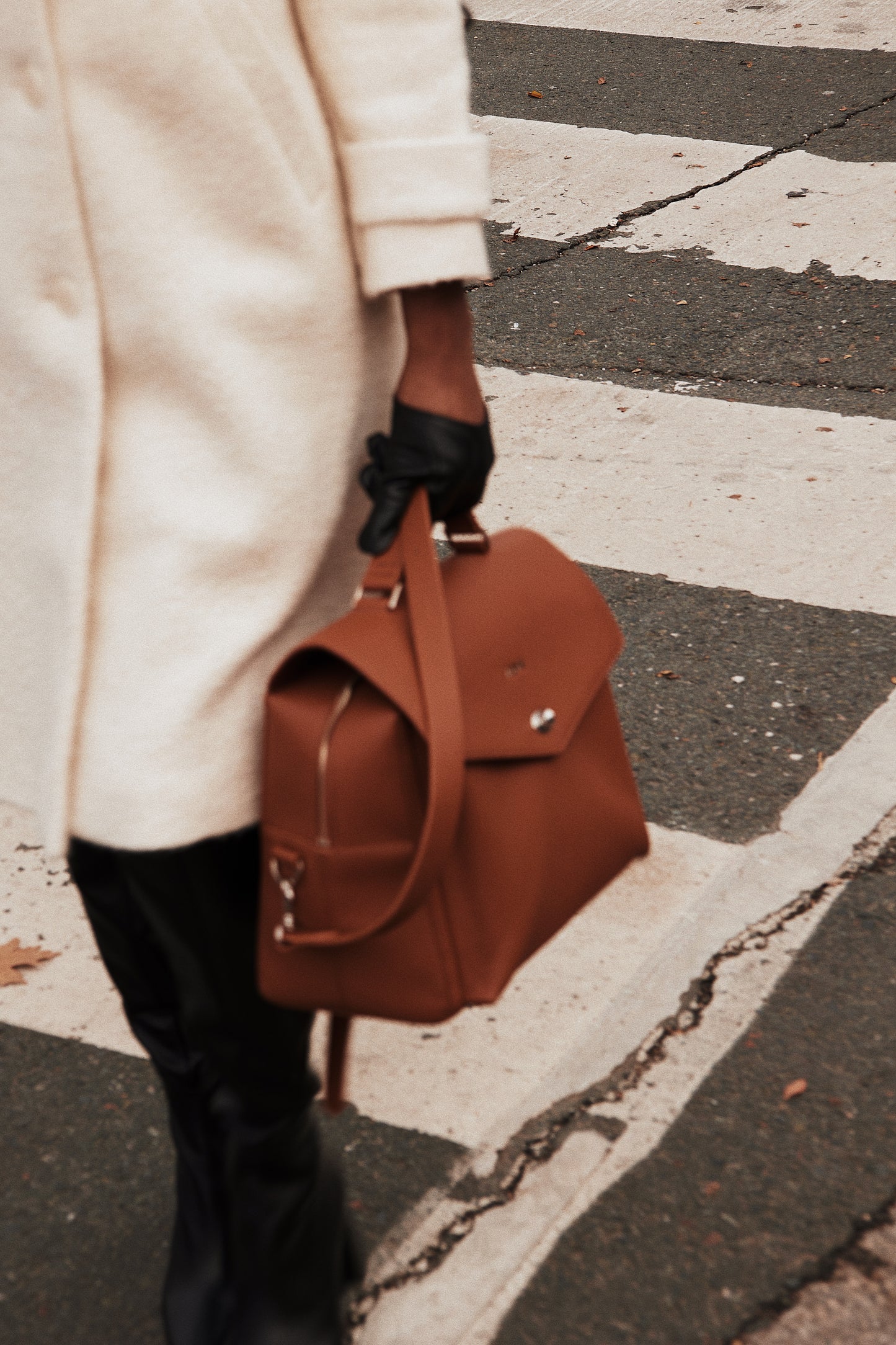 The Brianna (Lunch) Bag in Caramel